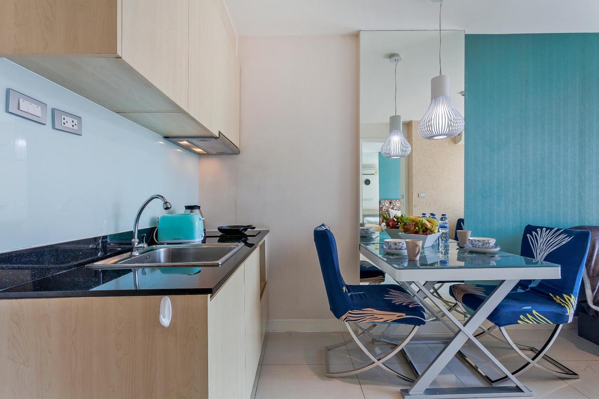 Grande Carribean L Family Stay L Pattaya L Luxury Views & Comfort Стая снимка