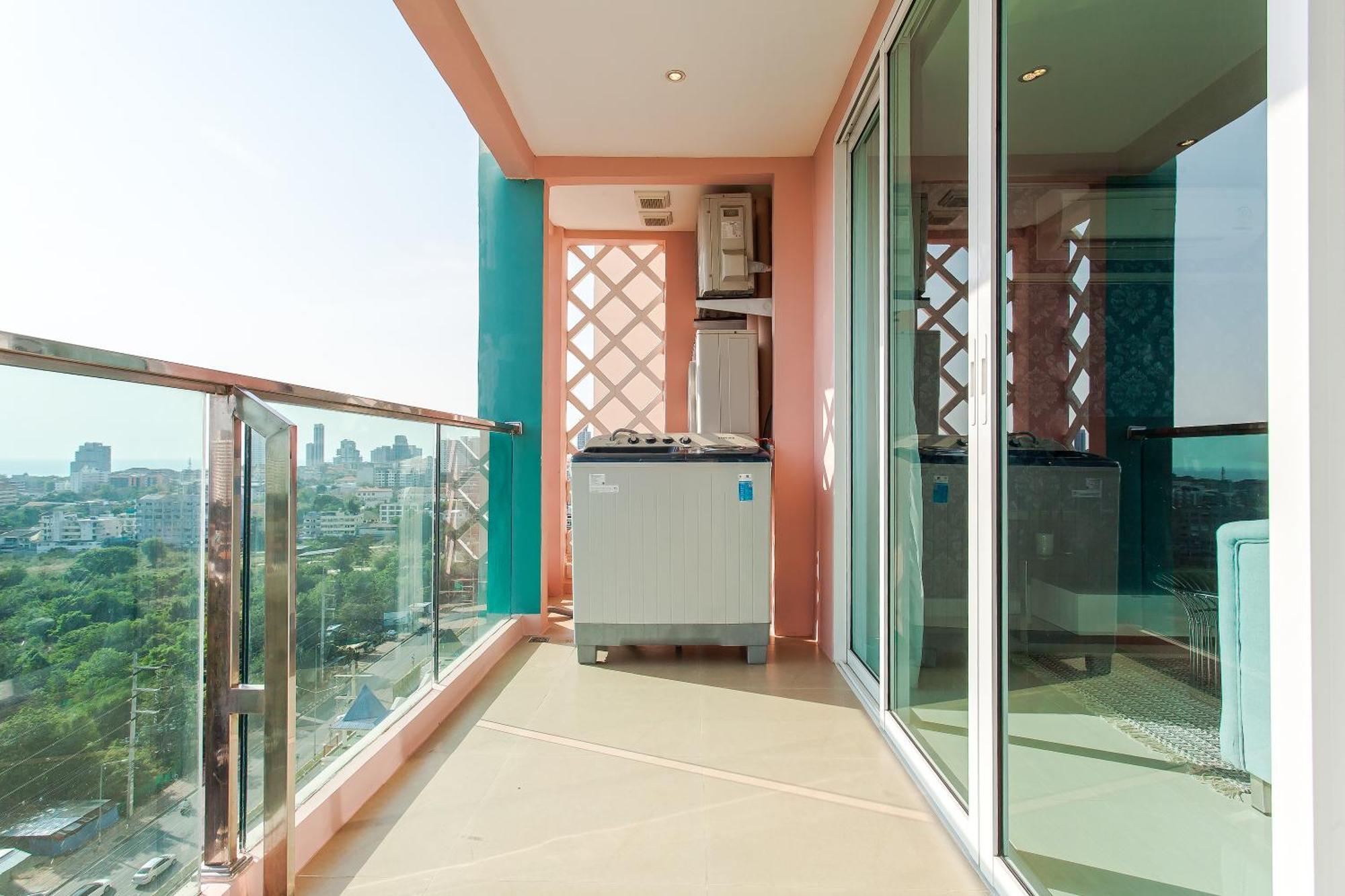 Grande Carribean L Family Stay L Pattaya L Luxury Views & Comfort Стая снимка